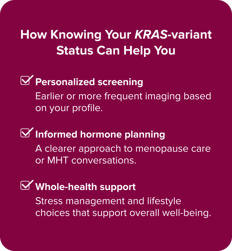 The <em>KRAS</em>-Variant and Breast Cancer: Understanding Genetic Risk 2 KRAS variant Status Benefits